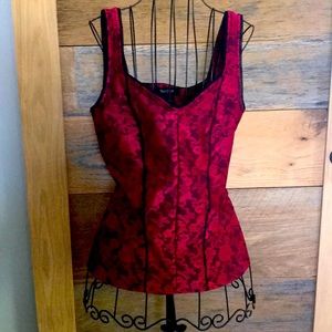 Bustier type blouse